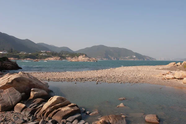 Vue Sur Mer Montagne Shek Hong Kong — Photo