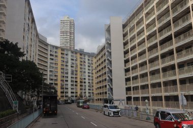 14 Mayıs 2021, Hong Kong. Wah Fu Malikanesi halka açık bir konuttur.