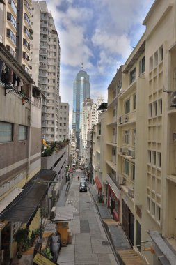 14 Mayıs 2021 Sheung Wan 'ın orta seviyesi, merkez, hk