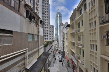 14 Mayıs 2021 Sheung Wan 'ın orta seviyesi, merkez, hk