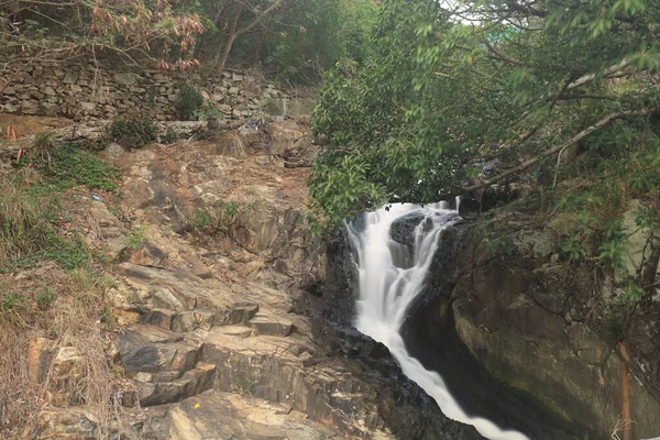 Río Arriba Bahía Cascada Victoria Road — Foto de Stock