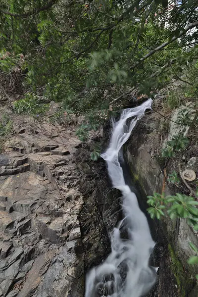 Montante Baía Cachoeira Victoria Road — Fotografia de Stock