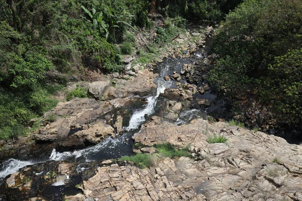 Río Arriba Bahía Cascada Victoria Road — Foto de Stock