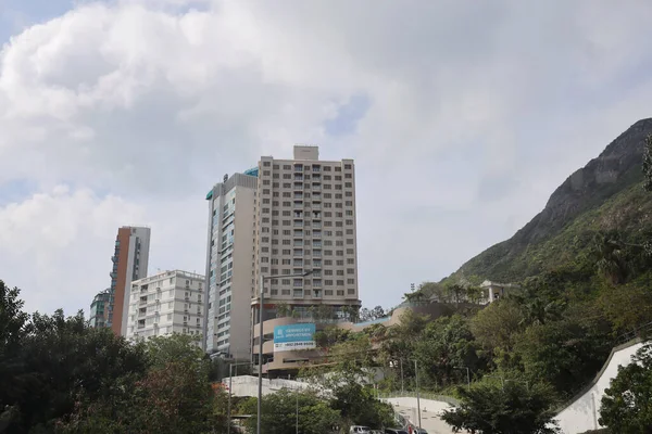 Травня 2021 Року Вуличний Пейзаж Дороги Пок Лам Гонконг — стокове фото