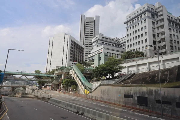 Maggio 2021 Paesaggio Stradale Della Strada Pok Lam Hong Kong — Foto Stock