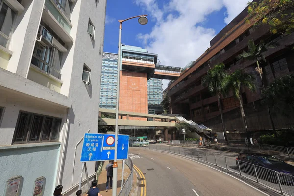 Mei 2021 Het Straatbeeld Van Pok Lam Weg Hong Kong — Stockfoto