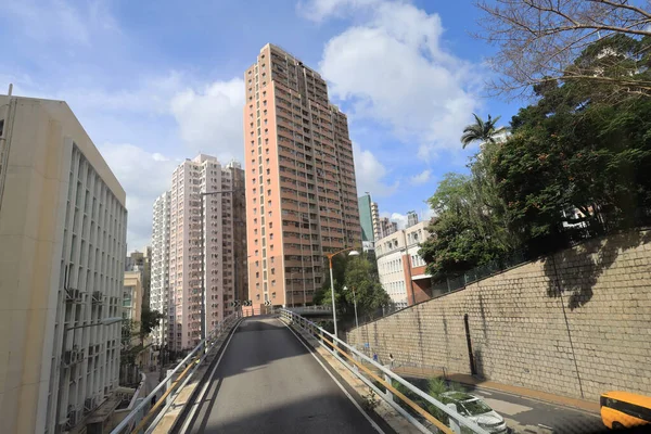 Maj 2021 Gatubilden Pok Lam Vägen Hong Kong — Stockfoto