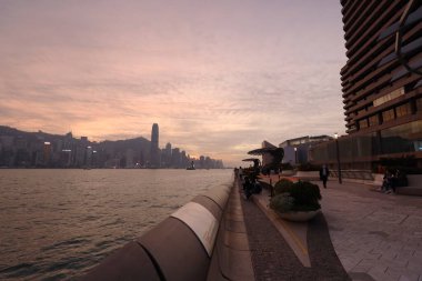 21 Aralık 2020, Victoria Sahili, Yıldızlar Bulvarı manzarası