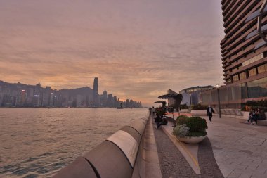 21 Aralık 2020, Victoria Sahili, Yıldızlar Bulvarı manzarası