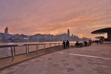 21 Aralık 2020, Victoria Sahili, Yıldızlar Bulvarı manzarası