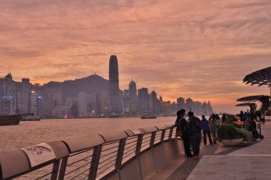 21 Aralık 2020, Victoria Sahili, Yıldızlar Bulvarı manzarası