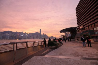 21 Aralık 2020, Victoria Sahili, Yıldızlar Bulvarı manzarası