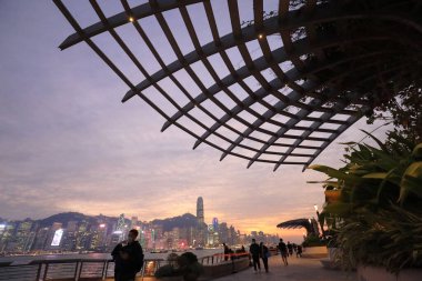 21 Aralık 2020, Victoria Sahili, Yıldızlar Bulvarı manzarası