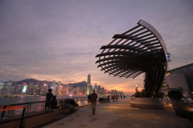 21 Aralık 2020, Victoria Sahili, Yıldızlar Bulvarı manzarası