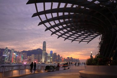 21 Aralık 2020, Victoria Sahili, Yıldızlar Bulvarı manzarası