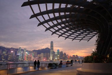 21 Aralık 2020, Victoria Sahili, Yıldızlar Bulvarı manzarası