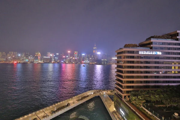 Dec 2020 Victoria Dockside Avenue Stars Tsim Sha Tsui — Stock Fotó