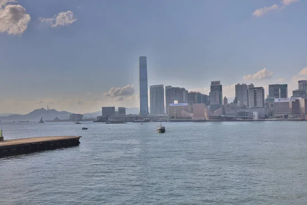 Μαΐου 2021 Ακτογραμμή Tsim Sha Tsui Και Ανατολικά Χονγκ Κονγκ — Φωτογραφία Αρχείου