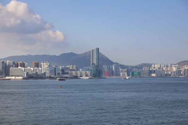 Μαΐου 2021 Ακτογραμμή Tsim Sha Tsui Και Ανατολικά Χονγκ Κονγκ — Φωτογραφία Αρχείου