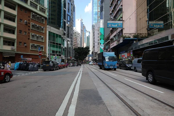 May 2021 Tramway City Life Johnston Road — Stock Photo, Image