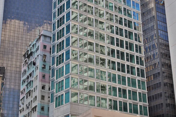 Maio 2021 Moderno Edifício Escritórios Wan Chai — Fotografia de Stock