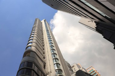 18 Mayıs 2021. Wing Lok Caddesi, Sheung Wan 'daki yeni ofis binası.