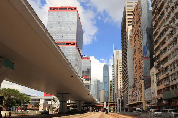 Mayo 2021 Paisaje Urbano Sheung Wan Día Hong Kong — Foto de Stock