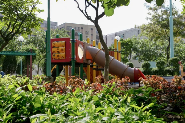 Setembro 2005 Playground Colorido Quintal Parque — Fotografia de Stock