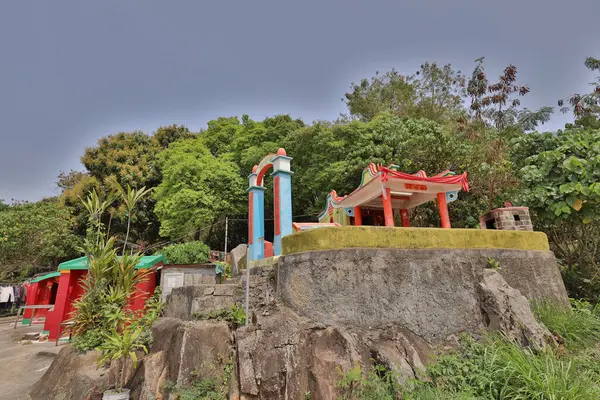 Março 2021 Templo Das Sete Irmãs Peng Chau Hong Kon — Fotografia de Stock