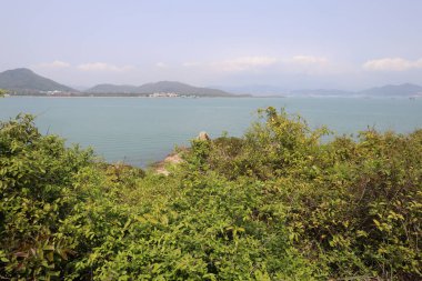 16 Mart 2021 Eski Balıkçılar Kaya manzaralı Hong Kong adası