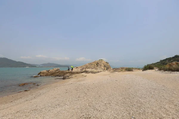 Março 2021 Linha Costeira Tai Lei Island Hong Kong — Fotografia de Stock