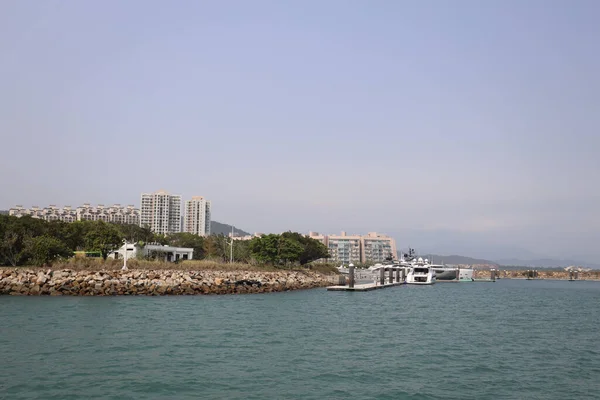 März 2021 Lantau Yacht Club Discovery Bay Hongkong — Stockfoto