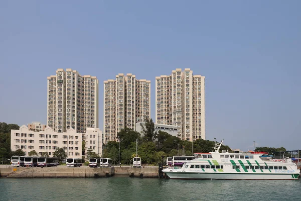 Marzo 2021 Paesaggio Discovery Bay Kai Dock Hong Kong — Foto Stock