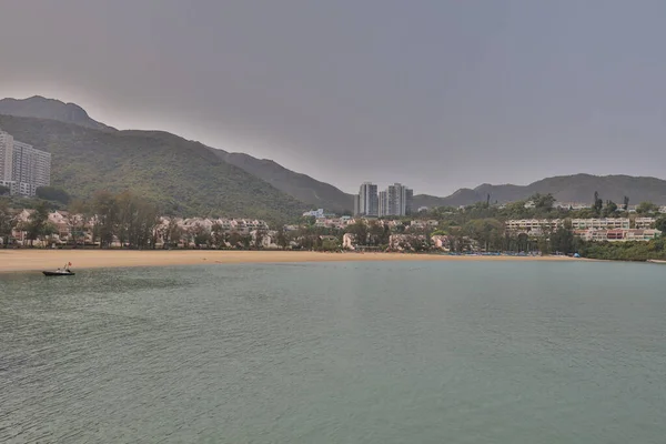 Marzo 2021 Playa Tai Pak Discovery Bay Isla Lantau Hong —  Fotos de Stock