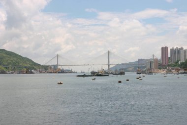 2 Temmuz 2005. Rambler Kanalı Hong Kong 'un yerleşim bölgesi.