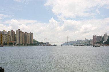 2 Temmuz 2005. Rambler Kanalı Hong Kong 'un yerleşim bölgesi.