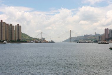 2 Temmuz 2005. Rambler Kanalı Hong Kong 'un yerleşim bölgesi.