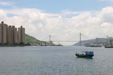 2 Temmuz 2005. Rambler Kanalı Hong Kong 'un yerleşim bölgesi.