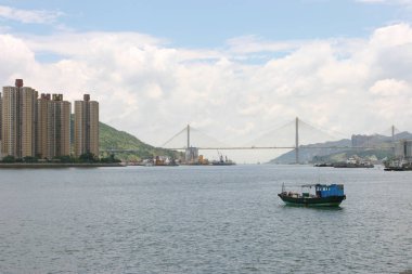 2 Temmuz 2005. Rambler Kanalı Hong Kong 'un yerleşim bölgesi.