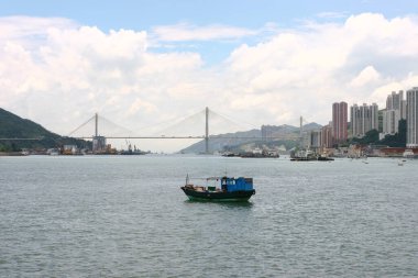 2 Temmuz 2005. Rambler Kanalı Hong Kong 'un yerleşim bölgesi.