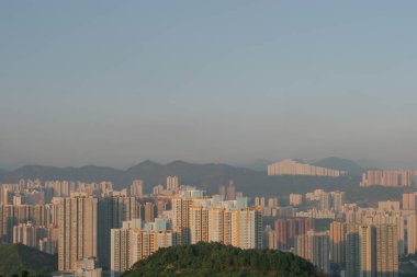 Tsing Yi Doğa Yolu. Tsing Yi 'nin manzarası.