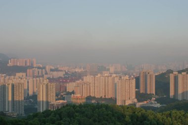 Tsing Yi Doğa Yolu. Tsing Yi 'nin manzarası.