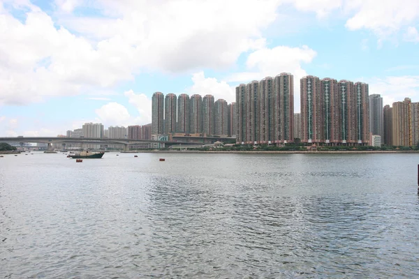 Luglio 2005 Zona Residenziale Rambler Channel Hong Kong — Foto Stock