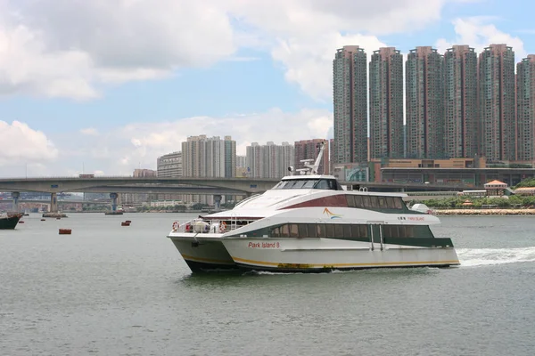 Juli 2005 Woonwijk Rambler Channel Hong Kong — Stockfoto