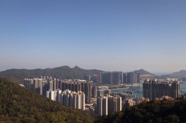 2 Ocak 2021, Tseung Kwan O kasabası, Black Hill manzaralı.