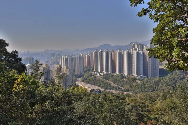 Jan 2021 Krajobraz Tko Hong Kong — Zdjęcie stockowe