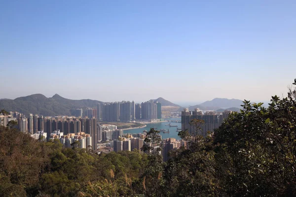 2 Ocak 2021 Tko, Hong Kong manzarası.