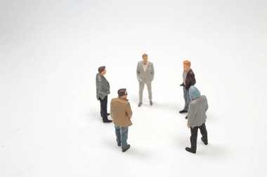 Yönetim kurulundaki bir grup küçük iş adamı.