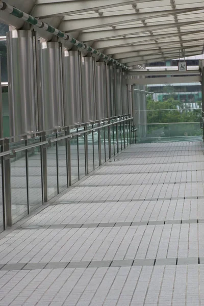 June 2005 Hong Kong Style Foot Bridge — Stock fotografie