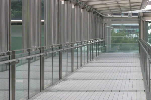 June 2005 Hong Kong Style Foot Bridge — Stock fotografie